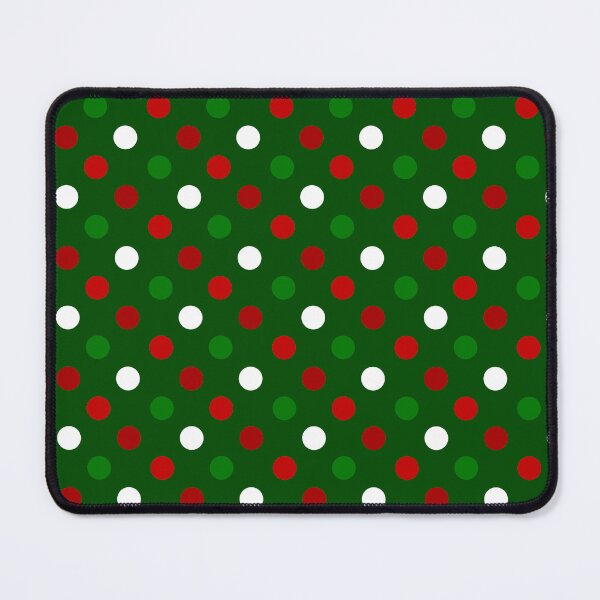 Item preview, Christmas Polka Dots - Greens and Reds designed and sold by TheFrostedDonut.