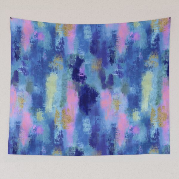 Item preview, Joyful Blue Abstract designed and sold by Petra Lang.