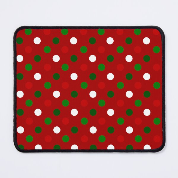 Item preview, Christmas Polka Dots - Reds and Greens designed and sold by TheFrostedDonut.