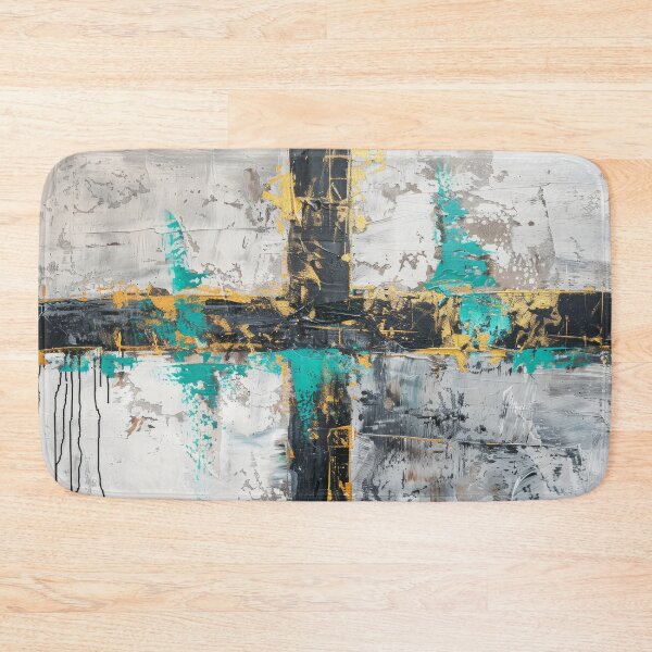 Item preview, Cross abstract art with blue and yellow designed and sold by TheArtistOf2022.