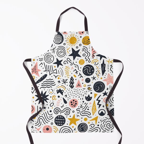Item preview, Galaxy with this whimsical doodle pattern designed and sold by Haji  Kamora.