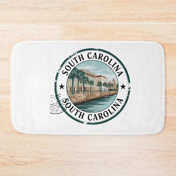 Item preview, United States on stamps - South Carolina designed and sold by CleanDecor.