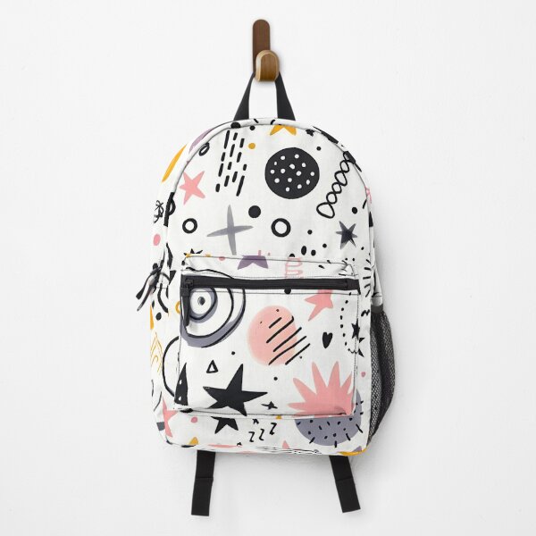 Item preview, Galaxy with this whimsical doodle pattern designed and sold by Haji  Kamora.