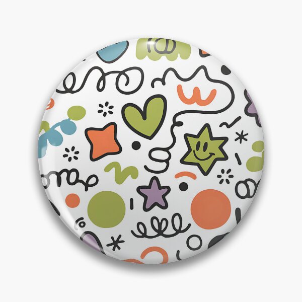 Item preview, Funky Doodles Pattern designed and sold by Haji  Kamora.