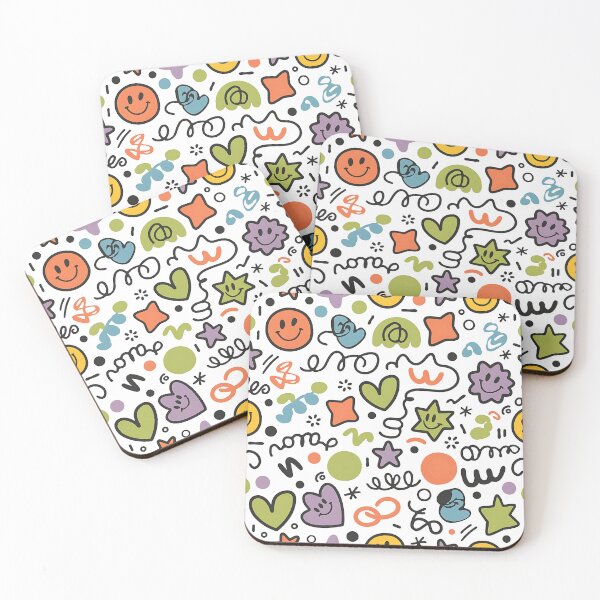 Item preview, Funky Doodles Pattern designed and sold by Haji  Kamora.
