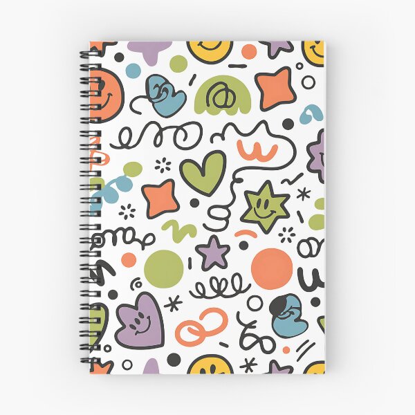 Item preview, Funky Doodles Pattern designed and sold by Haji  Kamora.