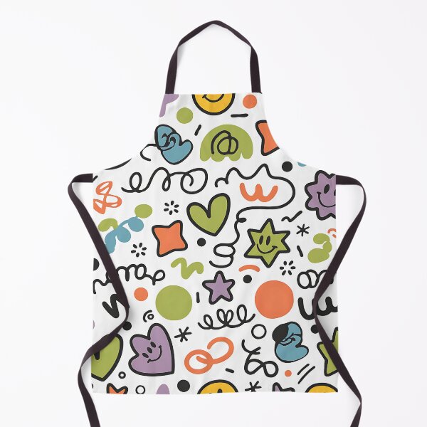 Item preview, Funky Doodles Pattern designed and sold by Haji Kamora.