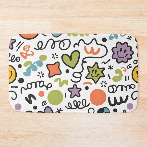 Item preview, Funky Doodles Pattern designed and sold by Haji  Kamora.