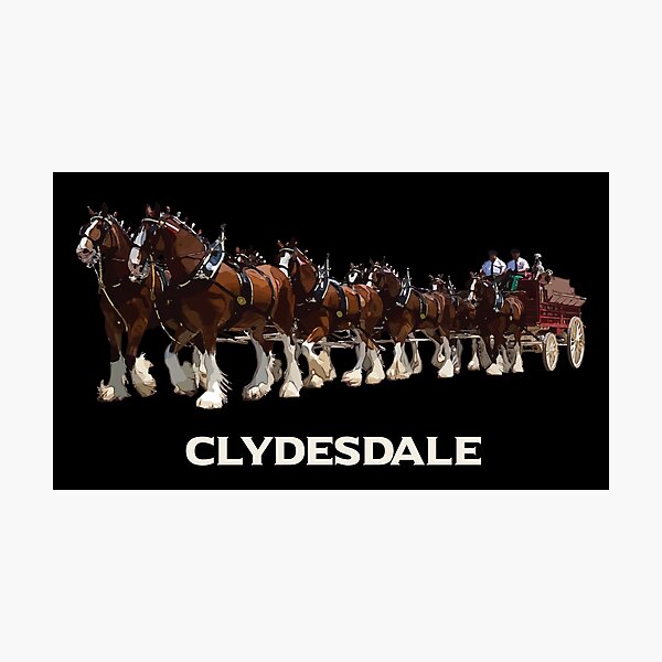 Aperçu de l'œuvre Attelage pour cheval Clydesdale créée et vendue par Canteric.