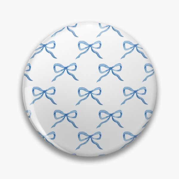 Item preview, Blue Coquette Ribbon Bows designed and sold by SvetlanaArt.