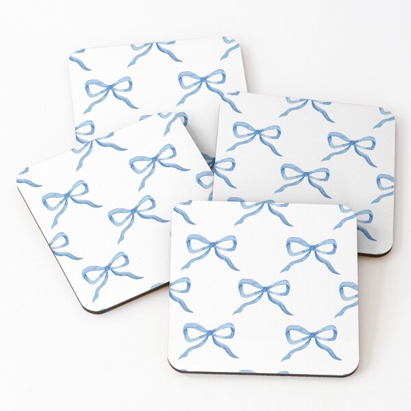 Item preview, Blue Coquette Ribbon Bows designed and sold by SvetlanaArt.