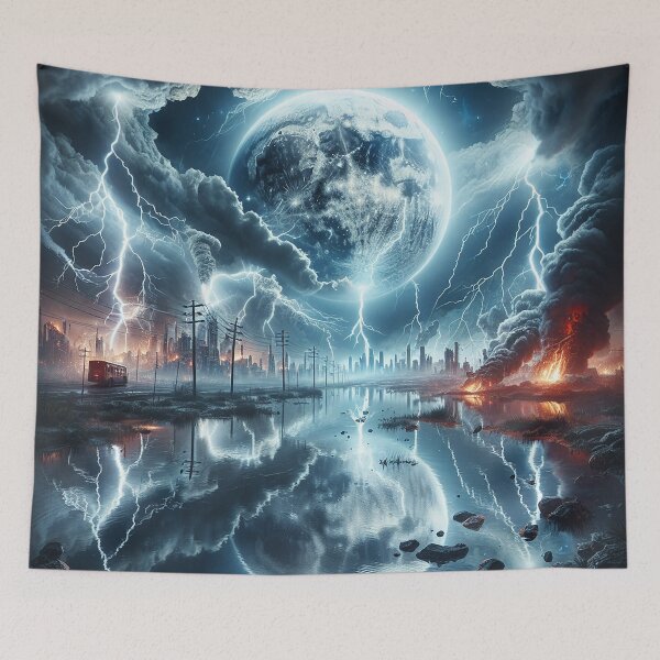Item preview, Bad Moon Rising 1 designed and sold by Music-Meme-Tees.