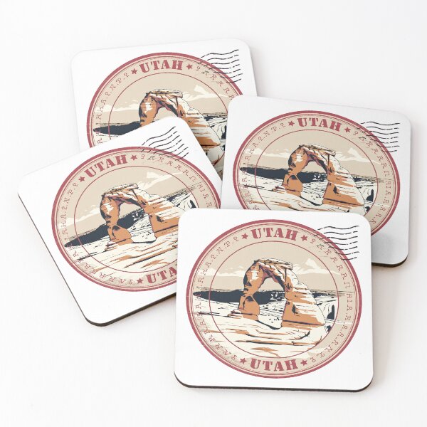 Item preview, United States on stamps - Utah designed and sold by CleanDecor.