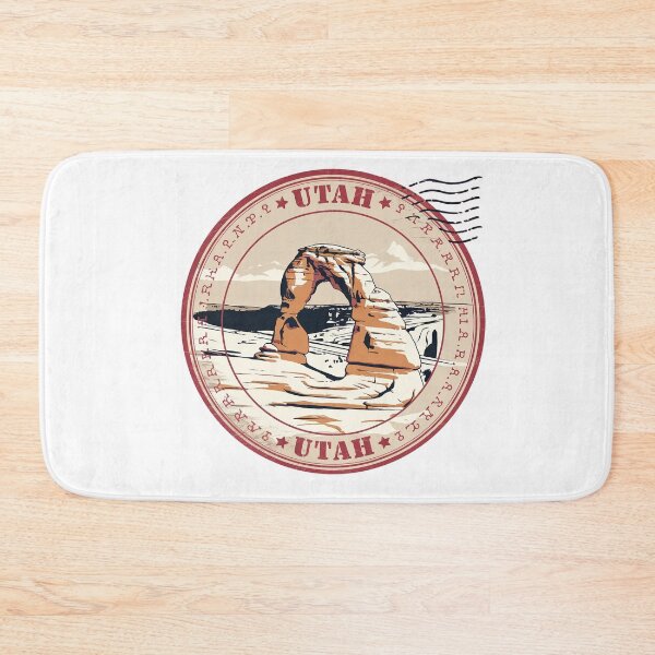Item preview, United States on stamps - Utah designed and sold by CleanDecor.