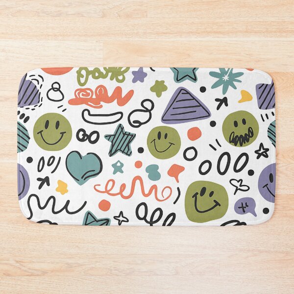 Item preview, Funky Doodles Pattern designed and sold by Haji  Kamora.