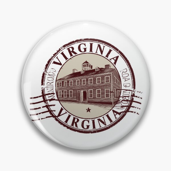 Item preview, United States on stamps - Virginia designed and sold by CleanDecor.