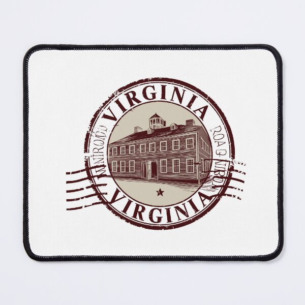 Item preview, United States on stamps - Virginia designed and sold by CleanDecor.