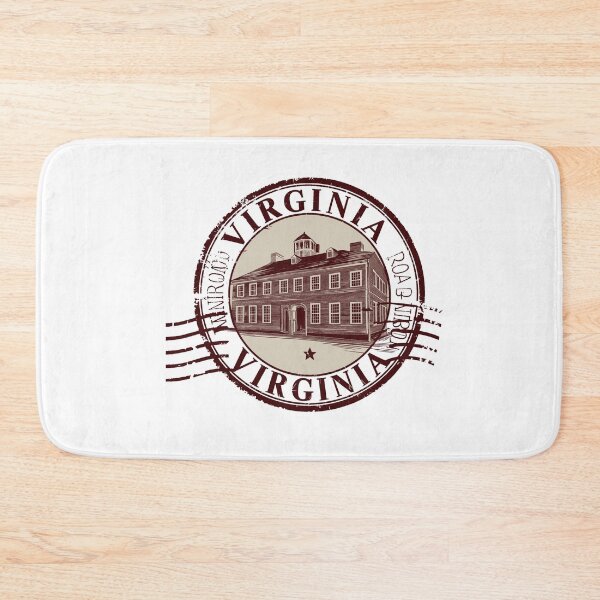 Item preview, United States on stamps - Virginia designed and sold by CleanDecor.