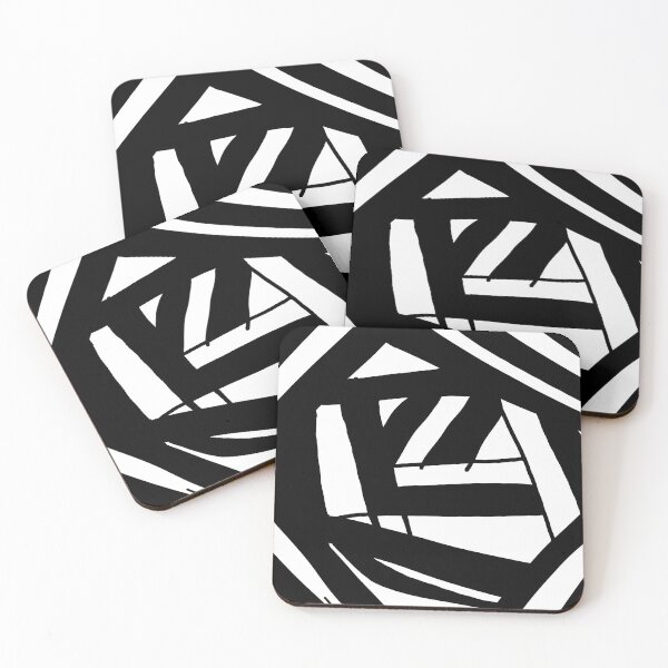 Item preview, Look through Me at your own risk - Abstract Black and White designed and sold by Fuzzdandy Designs.