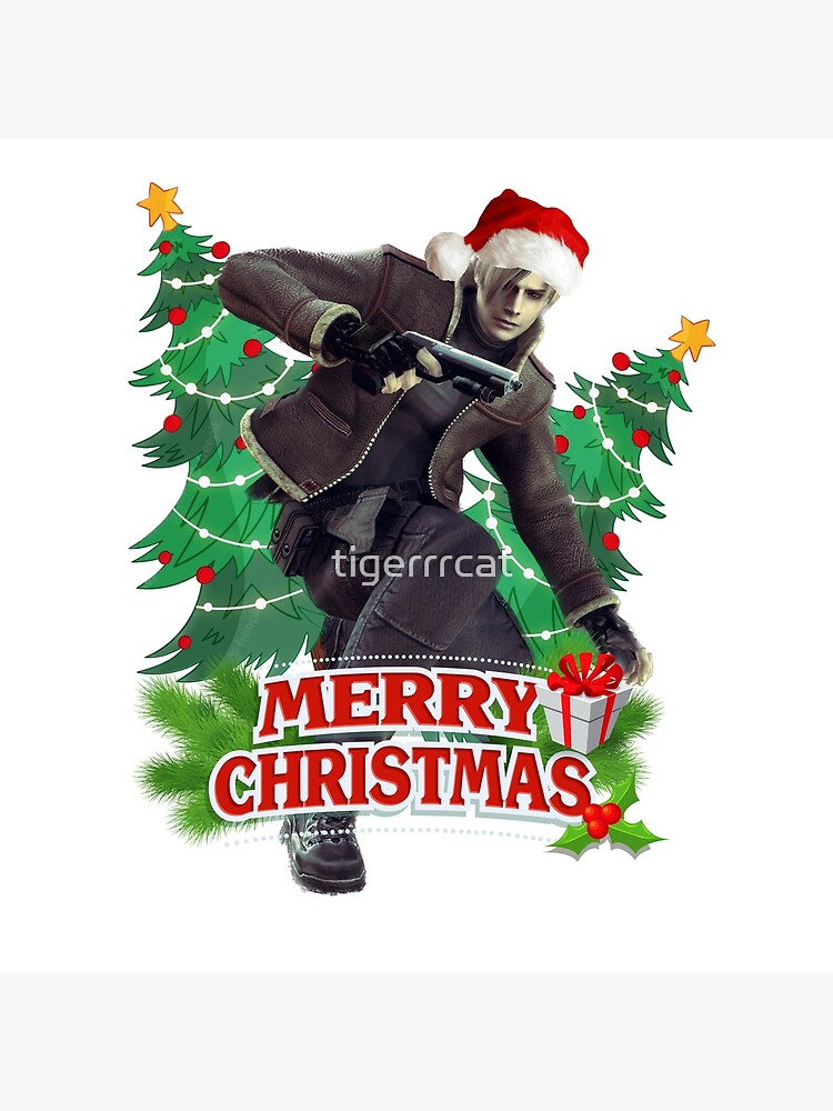 Merry Christmas Leon Kennedy resident evil 