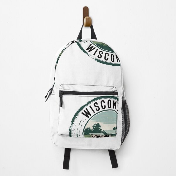 Item preview, United States on stamps - Wisconsin designed and sold by CleanDecor.