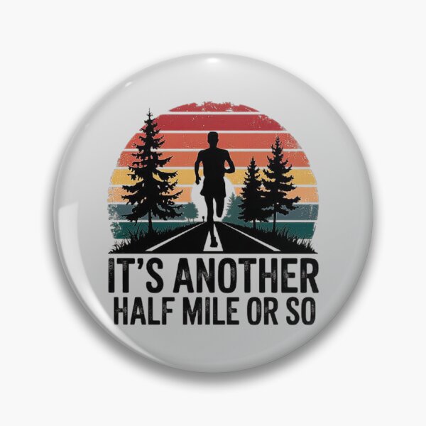 Item preview, Motivational Running Design – Just Another Half Mile designed and sold by love3617.