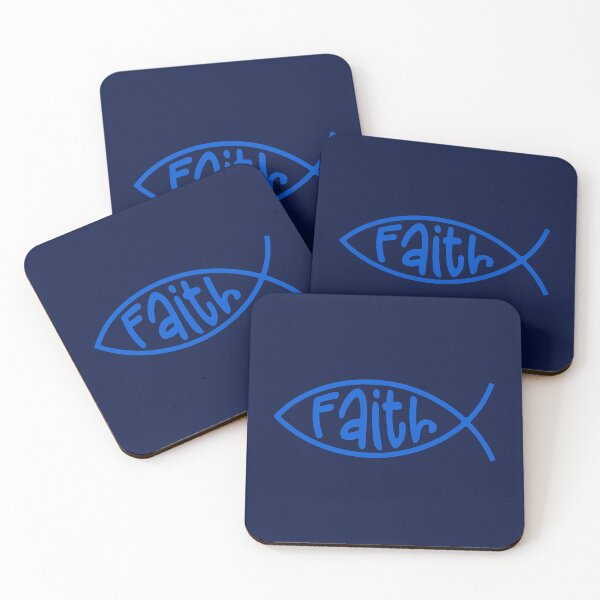 Item preview, Faith Ichtus Ichthys Jesus Fish designed and sold by Jeallan Designs.