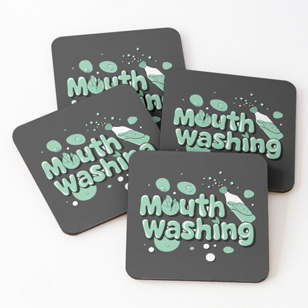 Item preview, Fresh MouthWashing Cartoon Bubbles Design designed and sold by Prime-Studio.
