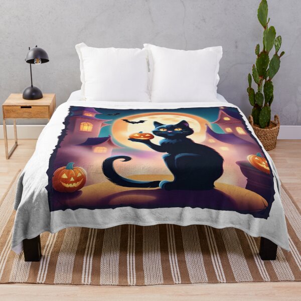 Item preview, Gato aterrador de Halloween. Halloween, aterrador, gato designed and sold by GOLDENGARDENART.