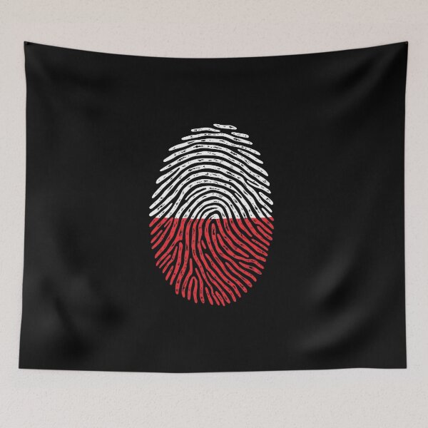 Item preview, Fingerprint Poland flag designed and sold by jkrphoto.