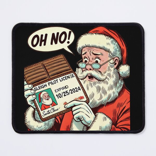 Item preview, Santa forgets to renew his pilot license designed and sold by LOveStOrSidE.