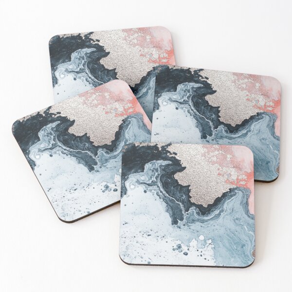 Item preview, Rose gold fluid abstract art designed and sold by TheArtistOf2022.