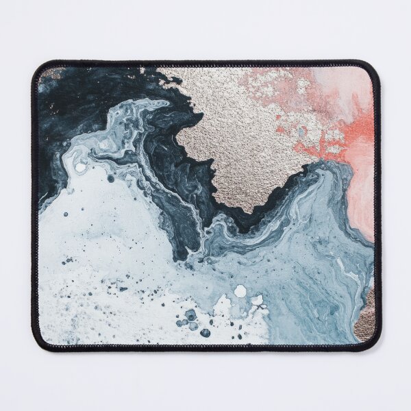 Item preview, Rose gold fluid abstract art designed and sold by TheArtistOf2022.