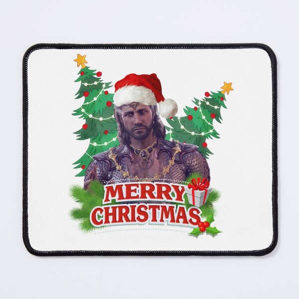 Item preview, Merry Christmas Gale baldurs gate 3 designed and sold by tigerrrcat.