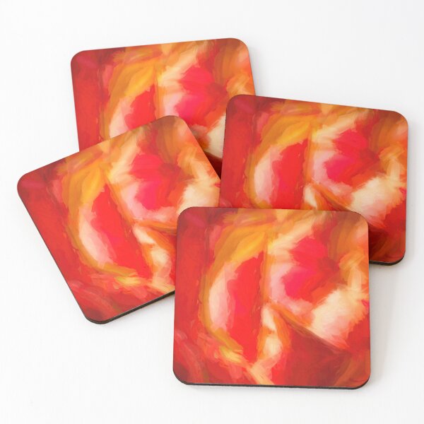 Item preview, Maggies Red Rose Abstract X100 designed and sold by RichFrancoCars.