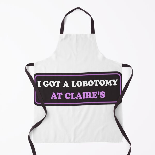 Item preview, I Got A Lobotomy At Claire's Funny Bumper designed and sold by Jaxym.
