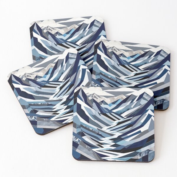 Item preview, Snow landscape with in a patchwork style designed and sold by Moonde04.