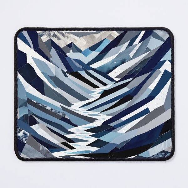 Item preview, Snow landscape with in a patchwork style designed and sold by Moonde04.