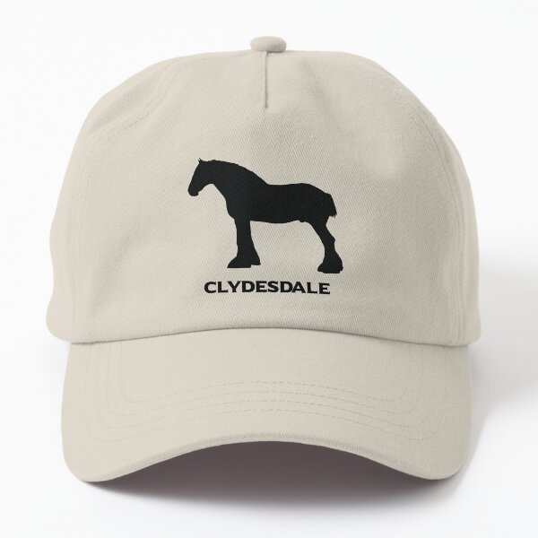 Aperçu de l'œuvre Silhouette de cheval Clydesdale créée et vendue par Canteric.