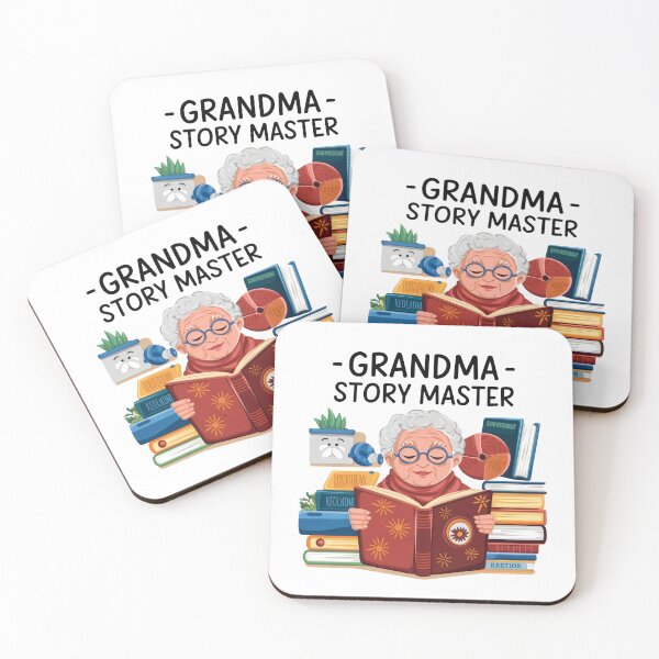 Item preview, Grandma Story Master Book Lover Design designed and sold by Pastel-Pulse.