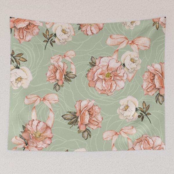 Item preview, Ribbons and Roses designed and sold by TurquoiseBird.