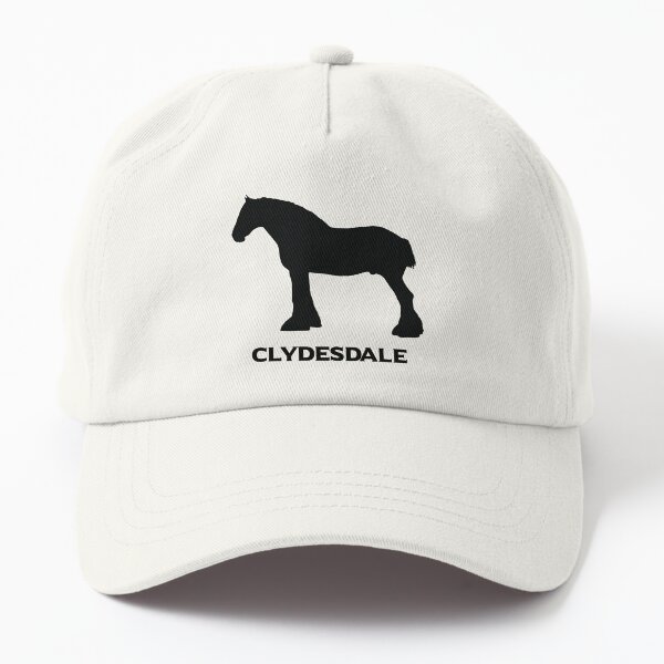 Aperçu de l'œuvre Silhouette de cheval Clydesdale créée et vendue par Canteric.