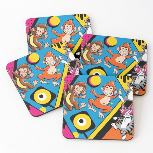 Item preview, Join the fun with these jolly monkeys designed and sold by Josejuju.
