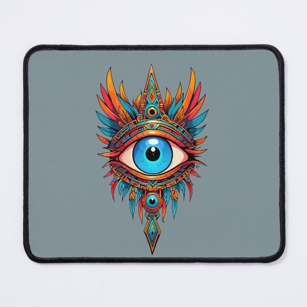 Item preview, Evil eye Aztec style designed and sold by La Loca.