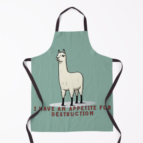 Item preview, appetite for destruction llama designed and sold by HematiteDesign.