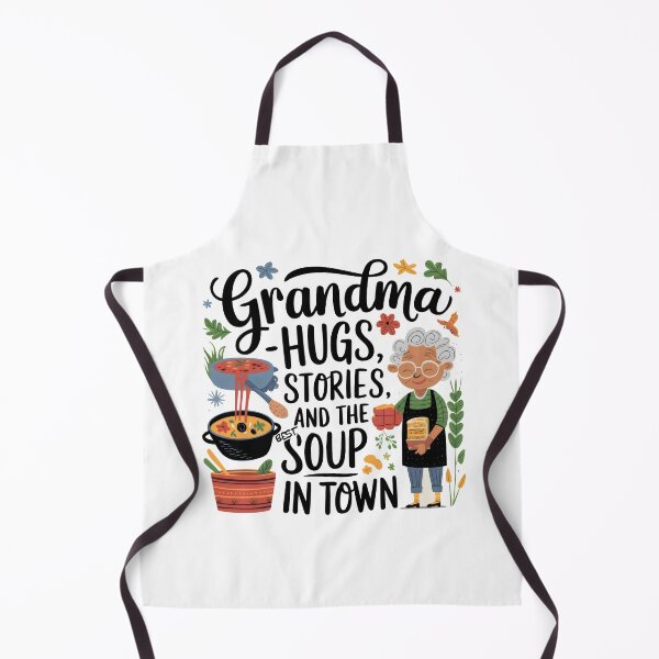 Item preview, Grandma’s Hugs, Stories, and Best Soup in Town designed and sold by Pastel-Pulse.