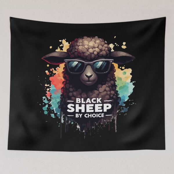 Item preview, Black Sheep by Choice Street Art designed and sold by TomFrontierArt.
