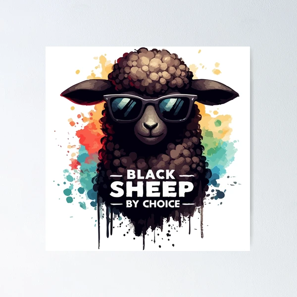 Black Sheep US オリジナル　5枚セット fposter,small,wall_texture,