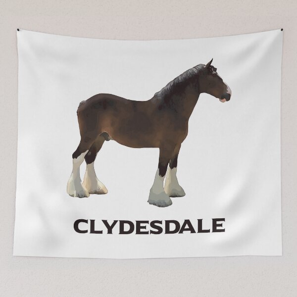 Item preview, Clydesdale Horse Breed designed and sold by Inkric.