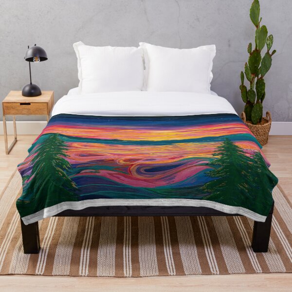 Item preview, Sunset over Flathead Lake designed and sold by Kamamak.